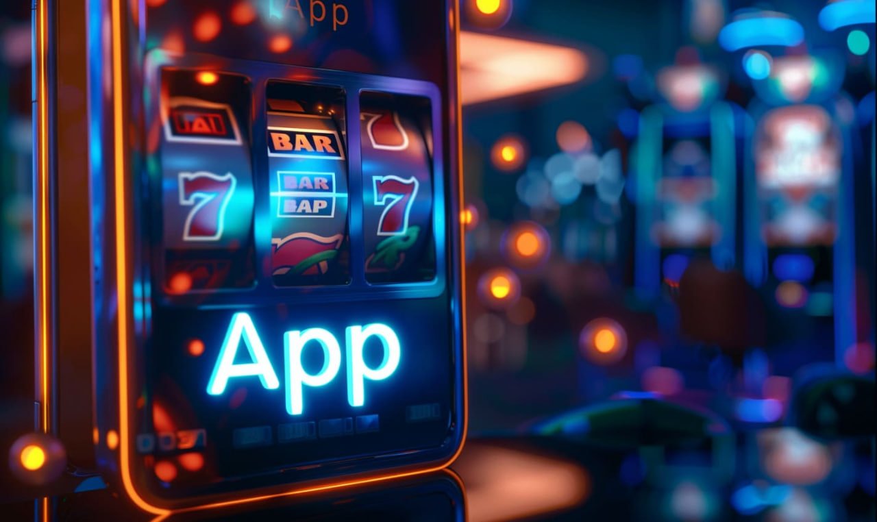 Mobile phone displaying a bonus round free spins screen on a club php apk slot game